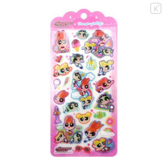 Japan The Powerpuff Girls Drop Jelly Stickers - 1