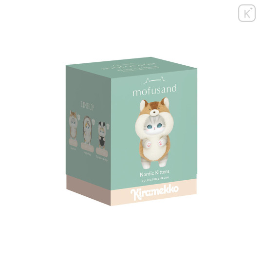 Japan Mofusand Secret Kiramekko Mascot Keychain - Nordic Kittens Blind Box - 1