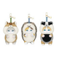 Japan Mofusand Secret Mascot Keychain - Kiramekko Fluffy Nordic Cat Blind Box Squirrel Squirrel Badger - 1