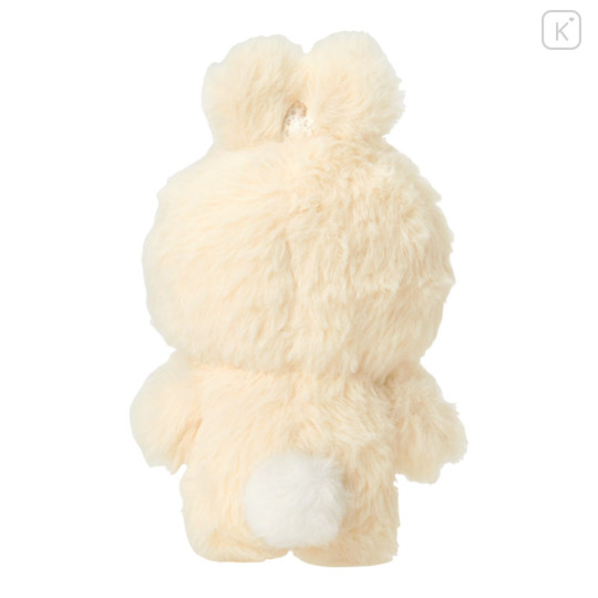 Japan Sanrio Plush Mascot Keychain - Hello Kitty : Fine Face Mini Latte Bunny - 3