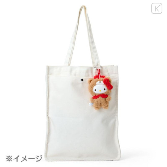 Japan Sanrio Plush Mascot Keychain - Cinnamoroll : Fine Face Mini Friends Costume - 4