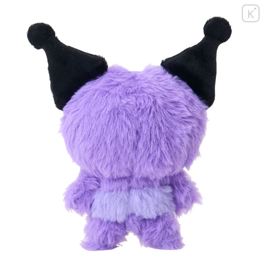 Japan Sanrio Plush Mascot Keychain - Kuromi : Fine Face Mini Friends Costume - 3