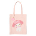 Japan Sanrio Original Mini Tote Bag - My Melody : Character Grand Prix 3rd Edition Embroidery I want you to love it a lot! - 1
