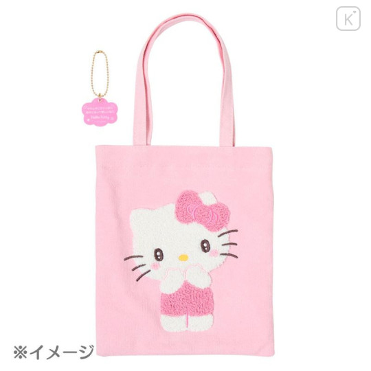 Japan Sanrio Original Mini Tote Bag - My Melody : Character Grand Prix 3rd Edition Embroidery I want you to love it a lot! - 6