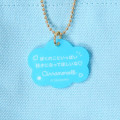Japan Sanrio Original Mini Tote Bag - Cinnamoroll : Character Grand Prix 3rd Edition Embroidery I want you to love it a lot! - 4