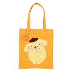 Japan Sanrio Original Mini Tote Bag - Pompompurin : Character Grand Prix 3rd Edition Embroidery I want you to love it a lot!