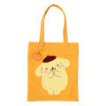 Japan Sanrio Original Mini Tote Bag - Pompompurin : Character Grand Prix 3rd Edition Embroidery I want you to love it a lot! - 1
