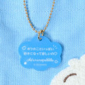 Japan Sanrio Original Mini Tote Bag - Pekkle : Character Grand Prix 3rd Edition Embroidery I want you to love it a lot! - 4