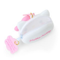 Japan Sanrio Original Face-shaped Silicone Mini Accessory Pouch - Hello Kitty : Character Grand Prix 3rd Edition I Want You! - 3