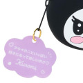 Japan Sanrio Original Face-shaped Silicone Mini Accessory Pouch - Kuromi : Character Grand Prix 3rd Edition I Want You! - 5