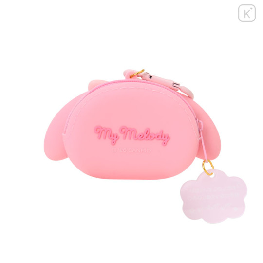 Japan Sanrio Original Face-shaped Silicone Mini Accessory Pouch - My Melody : Character Grand Prix 3rd Edition I Want You! - 2
