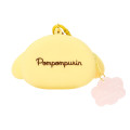 Japan Sanrio Original Face-shaped Silicone Mini Accessory Pouch - Pompompurin : Character Grand Prix 3rd Edition I Want You! - 2