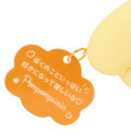Japan Sanrio Original Face-shaped Silicone Mini Accessory Pouch - Pompompurin : Character Grand Prix 3rd Edition I Want You! - 5