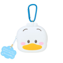 Japan Sanrio Original Face-shaped Silicone Mini Accessory Pouch - Pekkle : Character Grand Prix 3rd Edition I Want You!