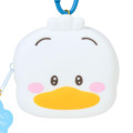 Japan Sanrio Original Face-shaped Silicone Mini Accessory Pouch - Pekkle : Character Grand Prix 3rd Edition I Want You! - 4