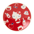 Japan Sanrio Soy Sauce Plate - Hello Kitty : Happy Red - 2