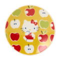 Japan Sanrio Soy Sauce Plate - Hello Kitty : Apple Yellow - 2
