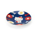 Japan Sanrio Soy Sauce Plate - Hello Kitty : Ribbon Navy - 1