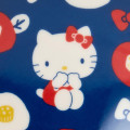 Japan Sanrio Soy Sauce Plate - Hello Kitty : Ribbon Navy - 4