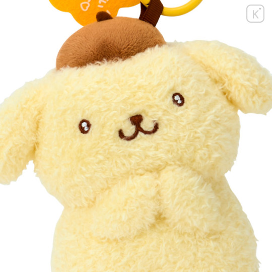 Japan Sanrio Original Mascot Holder - Pompompurin : Character Grand Prix 3rd Edition I want you to love it a lot! - 3