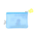 Japan Disney Flat Mini Pouch - Pooh : & Christopher Robin Blue Sky Art By Tarout - 2