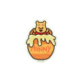 Japan Disney Die-cut Sticker - Piglet & Pooh : Happy Honey Pot Art By Tarout - 2