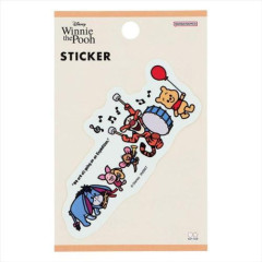 Japan Disney Die-cut Sticker - Winnie the Pooh : Have Fun By Tarout