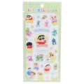 Japan Crayon Shin-chan Petamelow Sticker - Family 3D Embossed - 1