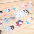 Japan Crayon Shin-chan Petamelow Sticker - Friends 3D Embossed - 2