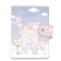 Japan Sanrio 6 Hole Sticker Binder - White Cat Baby - 1