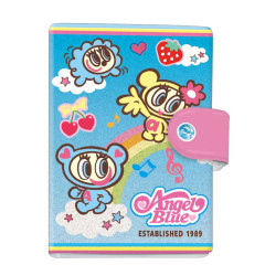 Japan Angel Blue 6 Hole Sticker Binder - Y2K Harajuku Girl