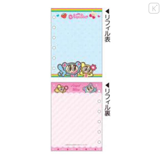 Japan Angel Blue 6 Hole Sticker Binder - Y2K Harajuku Girl - 2