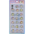 Japan Sanrio KiraCoro Glass Bead Sticker - Usahana - 1