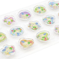 Japan Sanrio KiraCoro Glass Bead Sticker - Usahana - 2