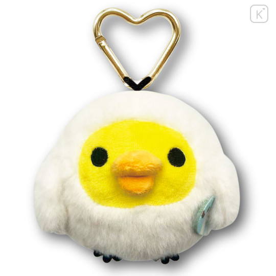 Japan San-x Mascot Holder Mini Plush Pouch - Kiiroitori : Relax Sea Otter - 1