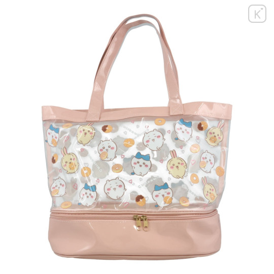 Japan Chiikawa Zipped Bag - Chiikawa & Hachiware & Usagi : Donuts - 1