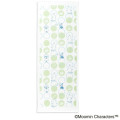 Japan Moomin Japanese Tenugui Towel - Little My & Moomintroll & Snufkin : Green - 2