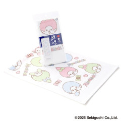 Japan Monchhichi Japanese Tenugui Towel - Face Colorful