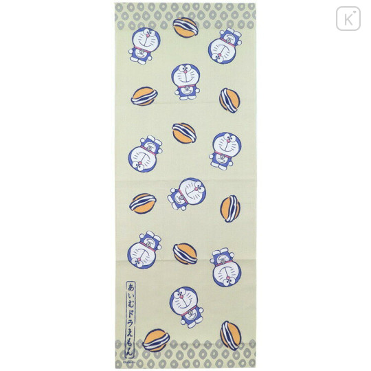 Japan Doraemon Japanese Tenugui Towel - Doraemon : Dorayaki - 1