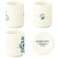 Japan Peanuts Japanese Tea Cup - Snoopy & Woodstock : Smile with Happiness - 2