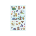 Japan Disney Clear Sticker - Winnie the Pooh : Blue Art By Tarout - 2