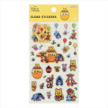 Japan Disney Clear Sticker - Winnie the Pooh : Yellow Art By Tarout - 1