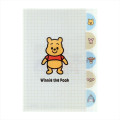 Japan Disney 5 Pockets A4 Index File Holder - Winnie the Pooh : Best Bear Art By Tarout - 1