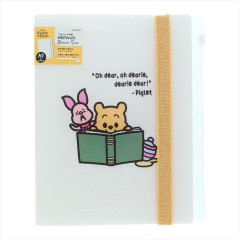 Japan Disney 5 Pockets A5 Clear File - Winnie the Pooh : Reading Art By Tarout
