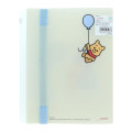 Japan Disney 5 Pockets A5 Clear File - Winnie the Pooh & Christopher Robin Art By Tarout - 2
