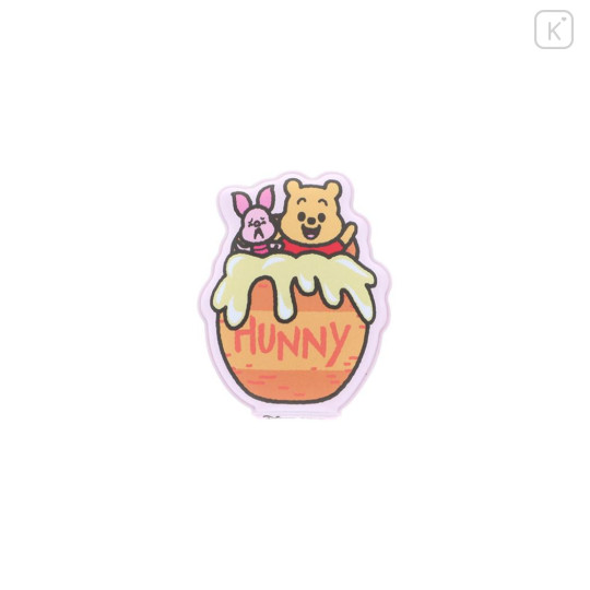 Japan Disney Squishy Sticky Notes - Piglet & Pooh : Honey Pot Art By Tarout - 3