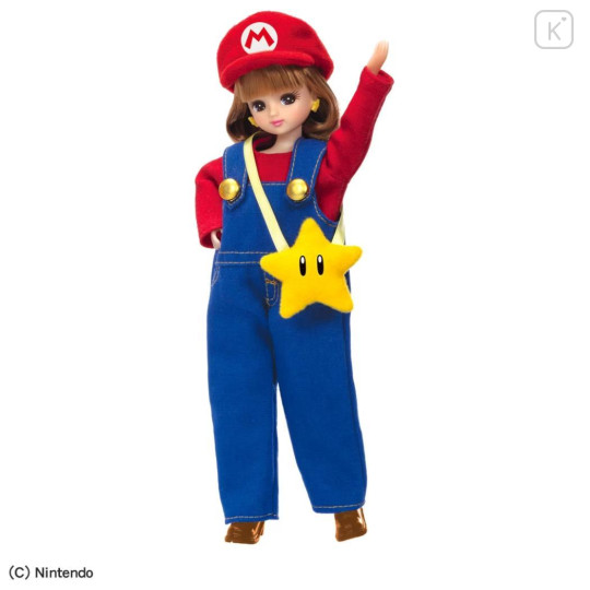 Japan Licca × Super Mario Brothers Doll Set - Mario - 2