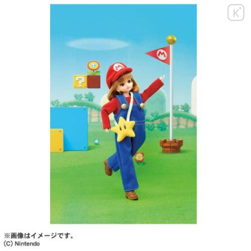 Japan Licca × Super Mario Brothers Doll Set - Mario - 5