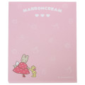 Japan Sanrio Mini Notepad - Marron Cream : Love Bear Pink - 3