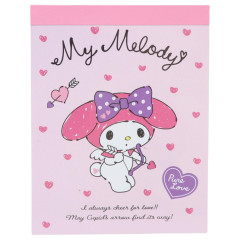 Japan Sanrio Mini Notepad - My Melody : Love Rules